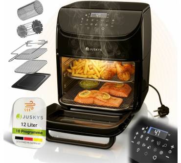 Produktbild Juskys Heißluftfritteuse 12L