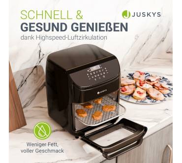 Produktbild Juskys Heißluftfritteuse 12L