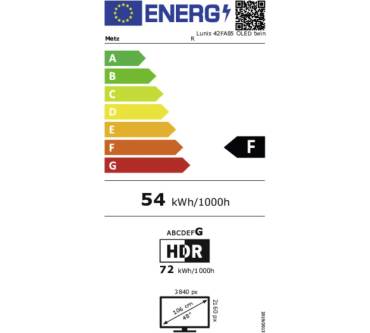 Produktbild Metz Lunis 42 FA85 OLED twin R