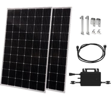 Produktbild Technaxx Solar Balkonkraftwerk 600W WiFi + Halterung TX-271