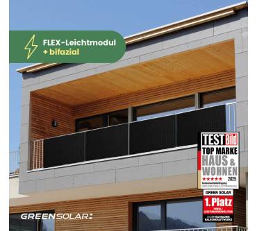 Produktbild Green Solar Balkonkraftwerk Flex 800/800 bifazial