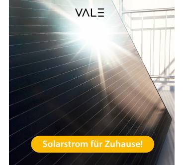 Produktbild Vale Balkonkraftwerk 800 Wp Full Black Flexible Solarmodule