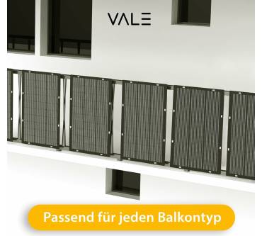 Produktbild Vale Balkonkraftwerk 800 Wp Full Black Flexible Solarmodule