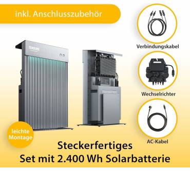 Produktbild Vale Balkonkraftwerk Bifazial 1.780 Wp Full Black