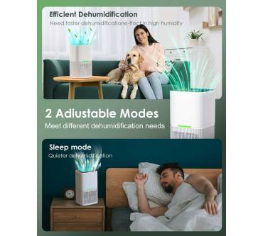 Produktbild Tukima Luftentfeuchter Elektrisch 1800ml