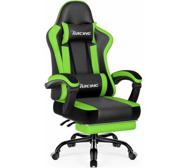 Produktbild Homimaster Gaming Stuhl mit Fußstütze