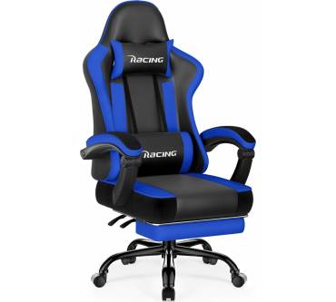 Produktbild Homimaster Gaming Stuhl mit Fußstütze