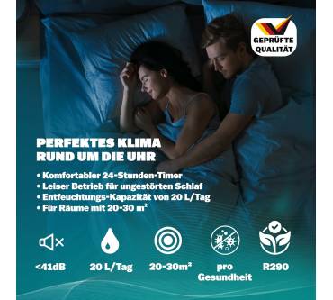 Produktbild Monzana Luftentfeuchter 20l