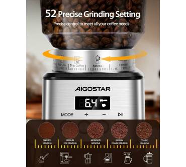 Produktbild Aigostar Elektrische Kaffeemühle