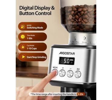 Produktbild Aigostar Elektrische Kaffeemühle