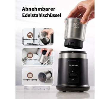 Produktbild Shardor Elektrische Kaffeemühle