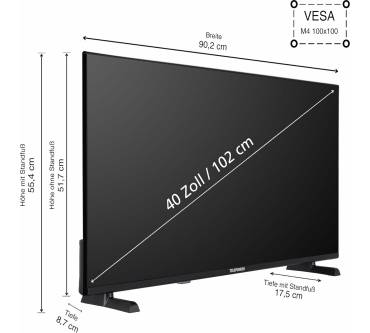 Produktbild Telefunken QF40VP750S