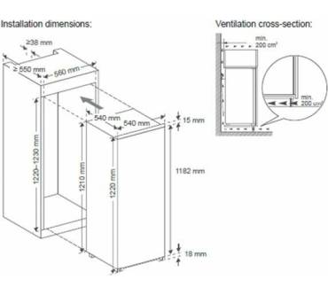 Produktbild Hanseatic HEKS12254GE
