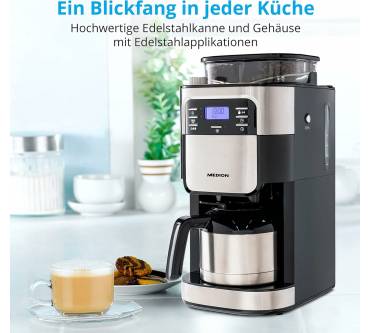 Produktbild Medion Kaffeemaschine mit Mahlwerk (MD 19777)