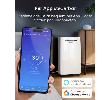 Produktbild ProBreeze PB-D-37W-W-EU Luftentfeuchter 25L in 24h