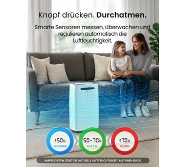 Produktbild ProBreeze PB-D-37W-W-EU Luftentfeuchter 25L in 24h