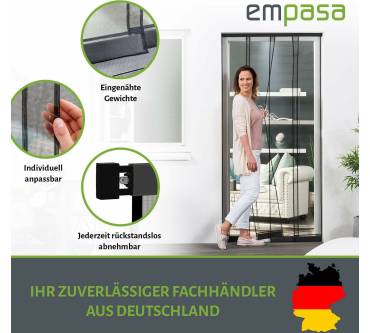 Produktbild empasa Klemm-Lamellenvorhang Comfort