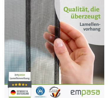 Produktbild empasa Lamellenvorhang aus Fieberglasgewebe