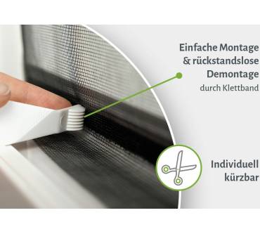 Produktbild empasa Insektenschutz Dachfenster mit Klettband