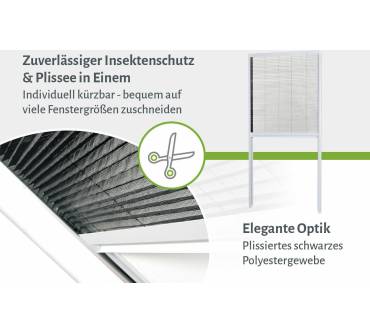 Produktbild empasa Insektenschutz Dachfenster Plissee Master
