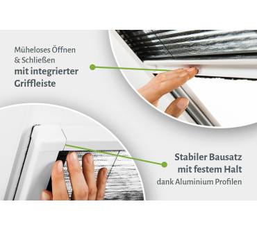 Produktbild empasa Insektenschutz Dachfenster Plissee Master