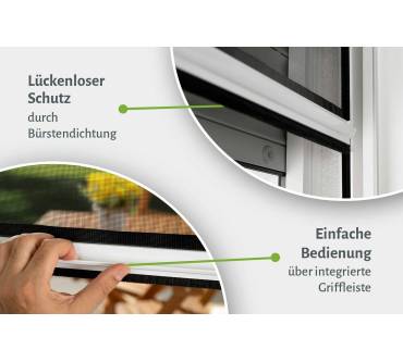Produktbild empasa Insektenschutzrollo Fenster Classic (Selbstbausatz)