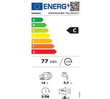 Produktbild Grundig GNFP4540XBW