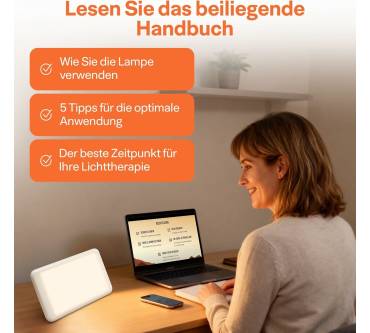 Produktbild Top Life Lichttherapielampe 15.000 Lux