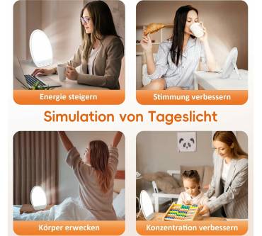 Produktbild Comfytemp Tageslichtlampe Schreibtisch 16.000 Lux