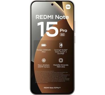 Produktbild Xiaomi Redmi Note 15 Pro