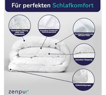 Produktbild Zenpur 4 Jahreszeiten Bettdecke