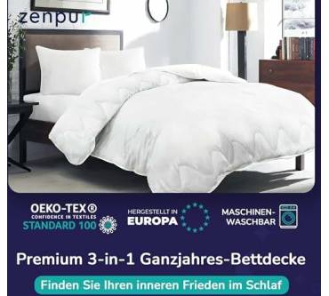 Produktbild Zenpur 4 Jahreszeiten Bettdecke