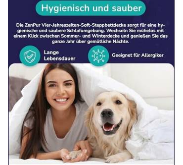 Produktbild Zenpur 4 Jahreszeiten Bettdecke