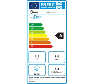 Produktbild Midea MPD-12CRN7