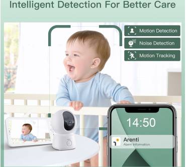 Produktbild Arenti Babyphone mit Kamera 1080P PTZ Video