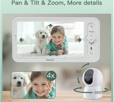 Produktbild Arenti Babyphone mit Kamera 1080P PTZ Video