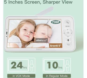 Produktbild Arenti Babyphone mit Kamera 1080P PTZ Video
