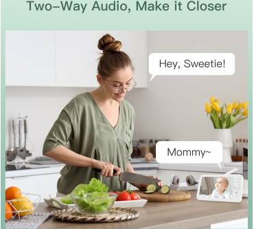 Produktbild Arenti Babyphone mit Kamera 1080P PTZ Video