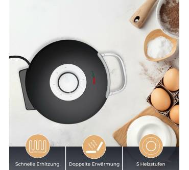 Produktbild Klamer Waffeleisen Herzwaffel