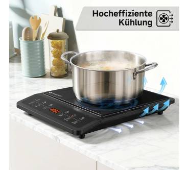 Produktbild amzchef Induktionskochfeld 1 Platte 2000 W Max