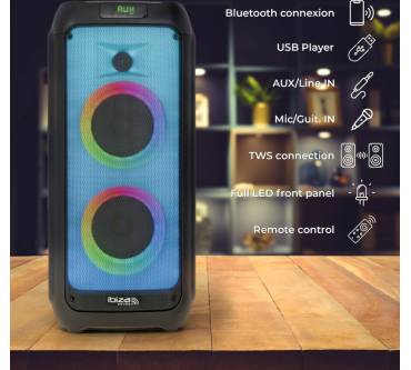 Produktbild Ibiza Light & Sound WAVE6