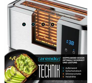 Produktbild Arendo Aurora Toaster