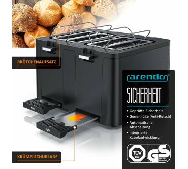 Produktbild Arendo Manana Toaster X2