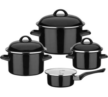 Produktbild GSW Kochtopf-Set Black & White, 7-teilig