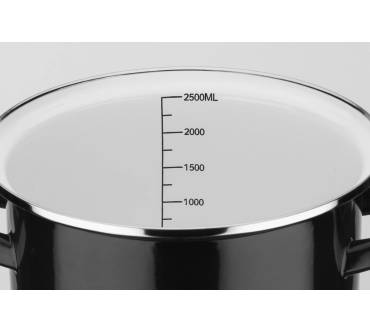 Produktbild GSW Kochtopf-Set Black & White, 7-teilig