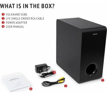 Produktbild Vulkkano SUB6 MKII