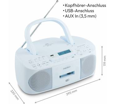 Produktbild Medion DRX-1 Plus Boombox (MD 400003)