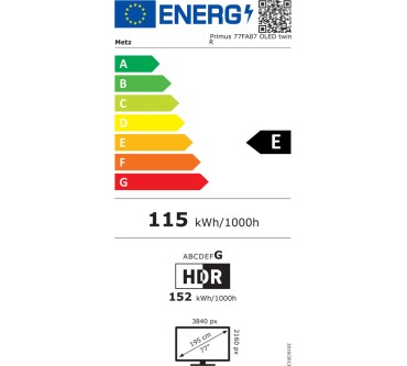 Produktbild Metz Primus 77 FA87 OLED twin R