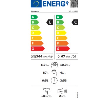Produktbild Siemens iQ500 WD14U592