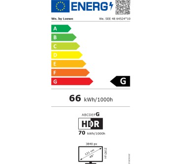 Produktbild We. (by Loewe) SEE 48 oled dc